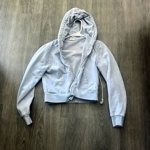 John galt, cropped hoodie